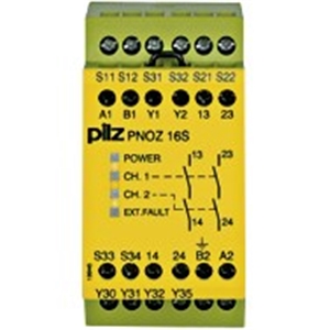 774076 | PNOZ 16S 230VAC 24VDC 2n/o 2so