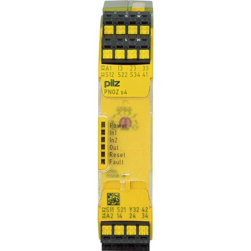 pilz s4 safety relay New pilz 751104 safety relay pnoz s4 c 24vdc 3n/o
1n/c – sb industrial