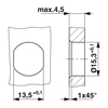 SACC-E-M12FS-4CON-PG9/0,5