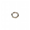 LOCKNUT M8 NICKEL BRASS