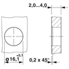 SACC-4P-DSI-M12FSD/FSD-M16