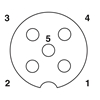 SAC-5PY-F/2X 1,0-920-MS-FS