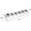 56741 | Cube67 AI4 E 4xM12 RTD