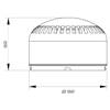 90380 | SIR-E LED FA EN54-3/23 RED