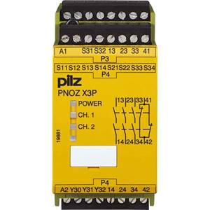 777310 | PNOZ X3P 24VDC 24VAC 3n/o 1n/c 1so