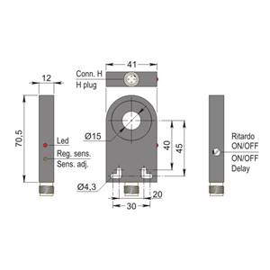 SIA15-CE PNP NO+NC H R