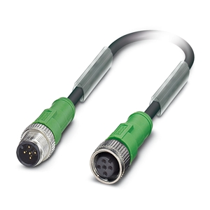 SAC-5P-M12MS/2,0-PVC/M12FS