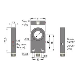 SIA22-CE PNP NO+NC H R