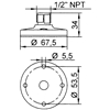 27691 | TWS BASE FOOT (BS) BK