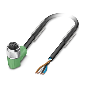 SAC-4P-10,0-PVC/M12FR BK