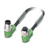 SAC-4P-M12MR/3,0-PUR/M12FR