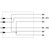 SAC-3P-M12Y/2X3,0-PUR