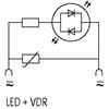 3124249 | LBS-LED JAUNE+VDR 240 VAC