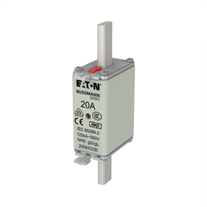NH FUSE 20A 500V GG/GL SIZE 0
