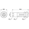 IPD WD 3P2,5 M25 BK