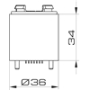 36451 | BABYTWS BLU S CO V24DAC