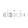 SAC-5P-M12MS/1,5-PVC/M12FR