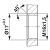 SACC-E-M12MS-5CON-M16/0,5 VA