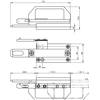 RIEGELSCHIEBER/BOLT SLIDE TZ-C
