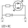 3124069 | VBS-LED JAUNE + RC22/24