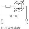 3124873 | DAB-LED JAUNE + Z-DIODE 24V