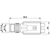 SAC-3P-M12Y/2X3,0-PUR