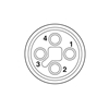 SACC-M12FST-4CON-PG 9-M