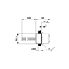 SACC-E-M12FS-4CON-PG9/0,5