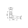 SAC-4P-M 8MR/1,5-PVC