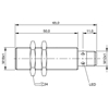 BES M18EI-POC80B-S04G-L01 (BES0438)