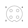 SACC-M12FR-4PL M