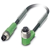 SAC-3P-M 8MS/ 1,0-PUR/M12FR