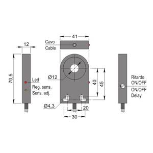 SIA12-CE PNP NO+NC R