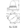 30072 | OVOLUX FLA AMB M V12/48DC GY